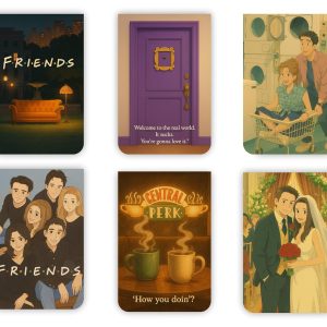 Magnetic Bookmarks(Magnetic Bookmarks, Set of 6 Cute Animal Designs with Reading Quotes, Cardstock Material, Strong Magnetic Grip, Perfect for Students and Book Lovers, 5x15 cm)